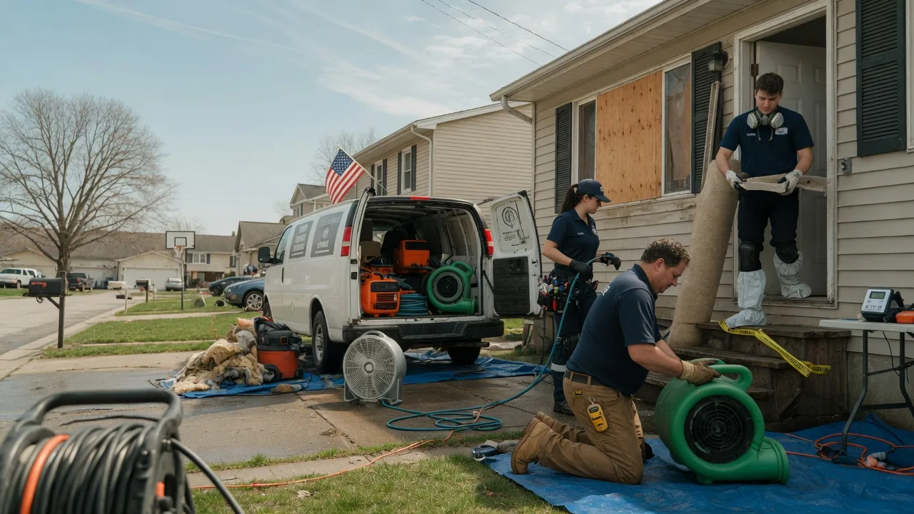 Water Damage Restoration in Harrisville, OH near me